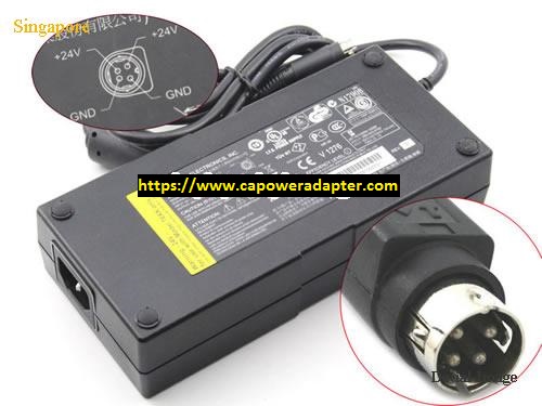 *Brand NEW* DELTA 497-0466461 24V 6.25A 150W 4Pin AC DC ADAPTE POWER SUPPLY